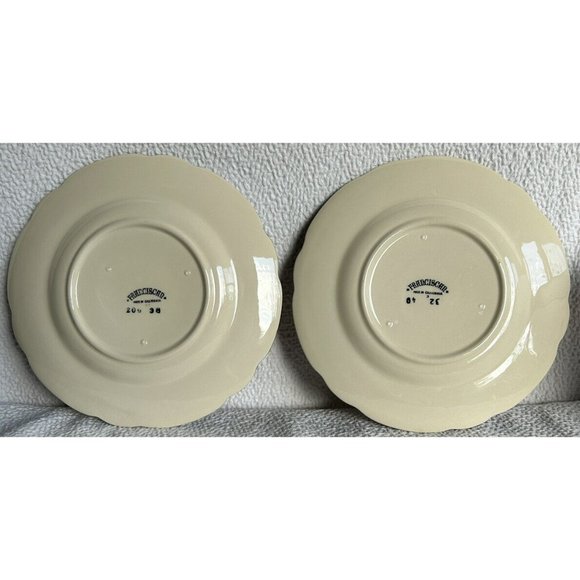 Vintage Franciscan Half Moon Dinnerware 1949-1953 (2) Luncheon Plates Unused - Picture 3 of 12